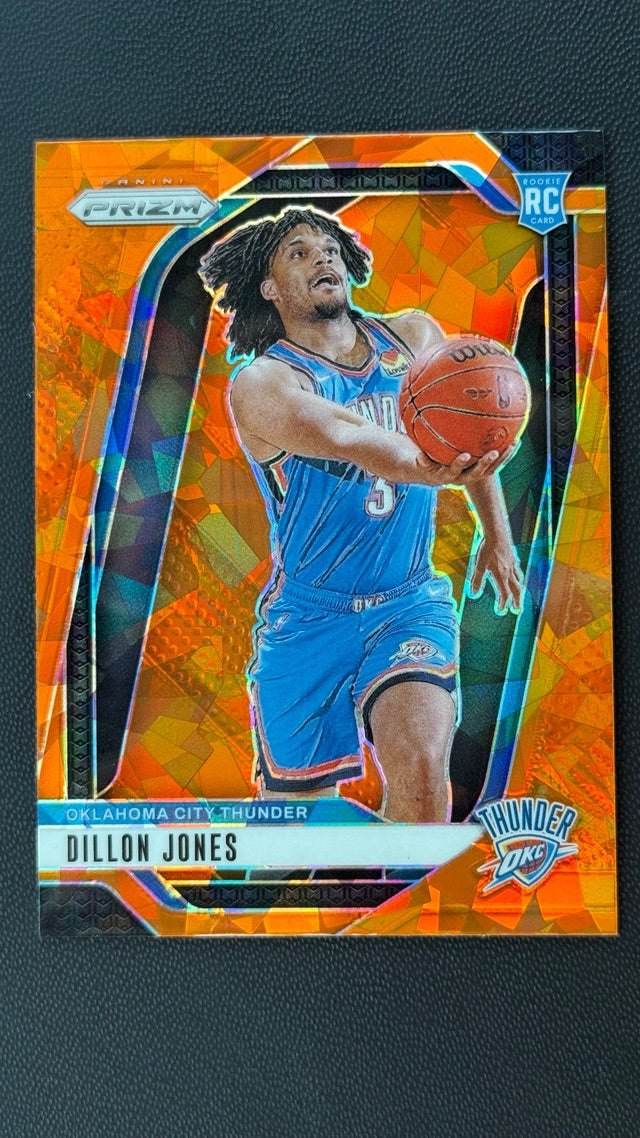 2024 Prizm Panini Prizm - Prizms Orange Ice | Dillon Jones