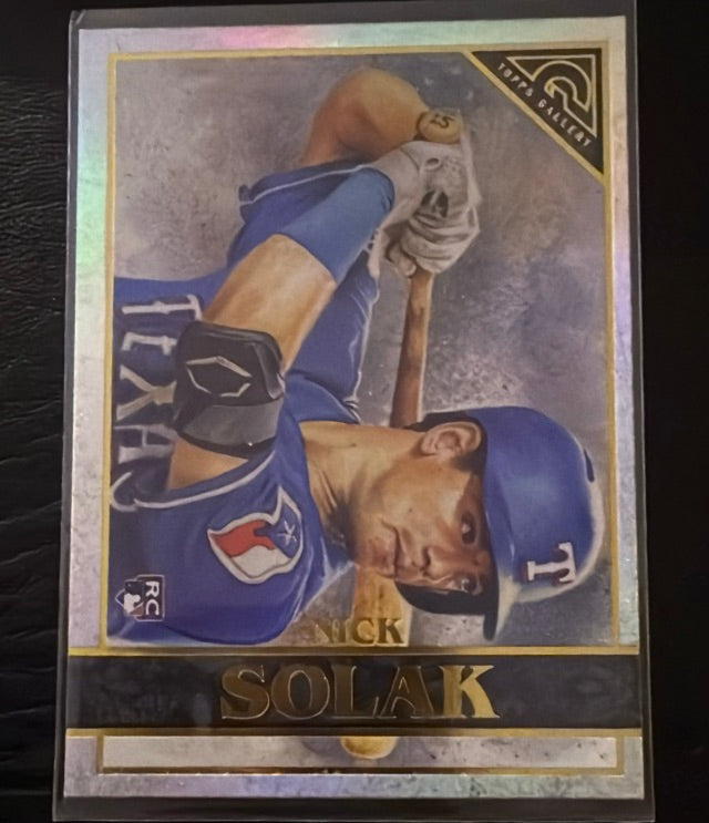 2020 Topps Gallery - Rainbow Foil | Nick Solak