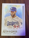 2020 Topps Allen & Ginter | Clayton Kershaw