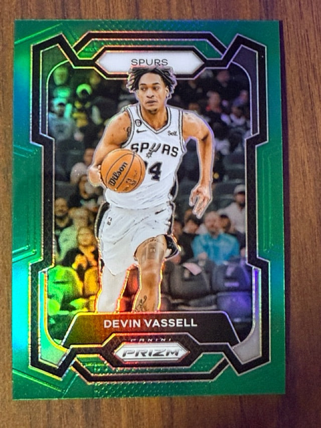 2023 Prizm Panini Prizm - Prizms Green | Devin Vassell