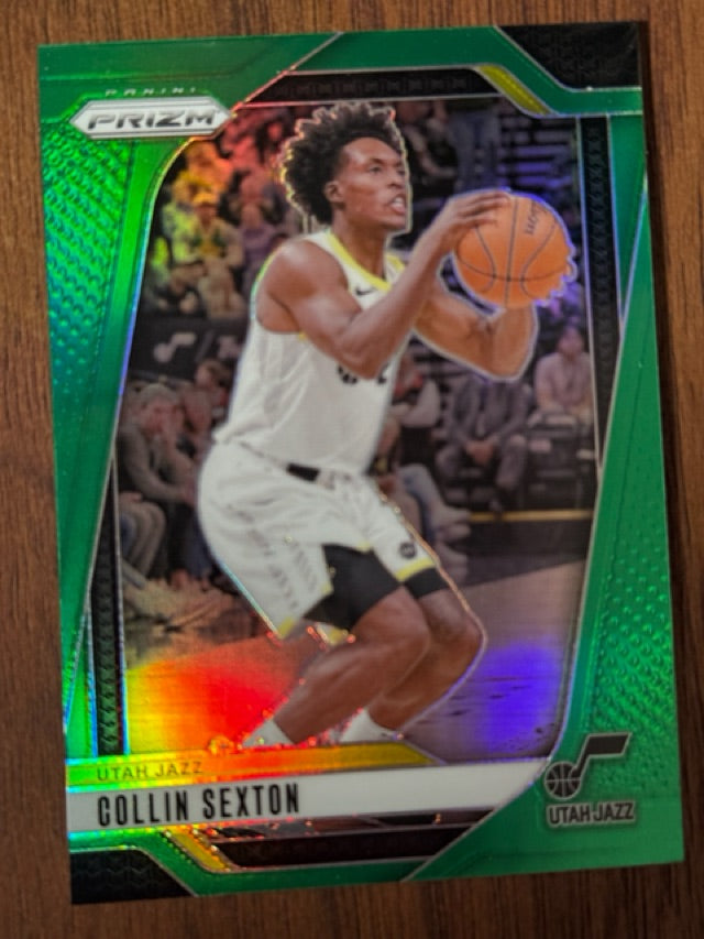 2024 Prizm Panini Prizm - Prizms Green | Collin Sexton