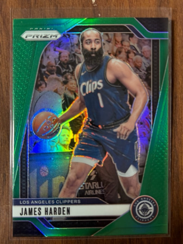 2024 Panini Prizm - Prizms Green | James Harden