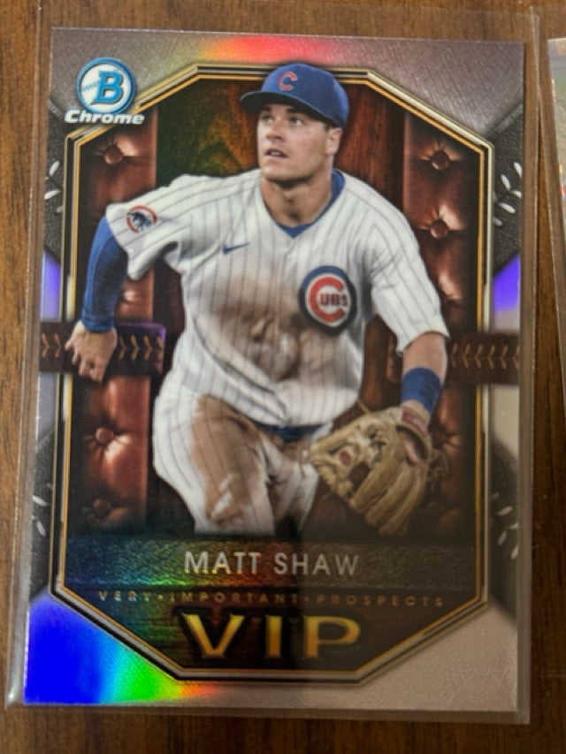 2025 Bowman Very Important Prospects | Matt Shaw