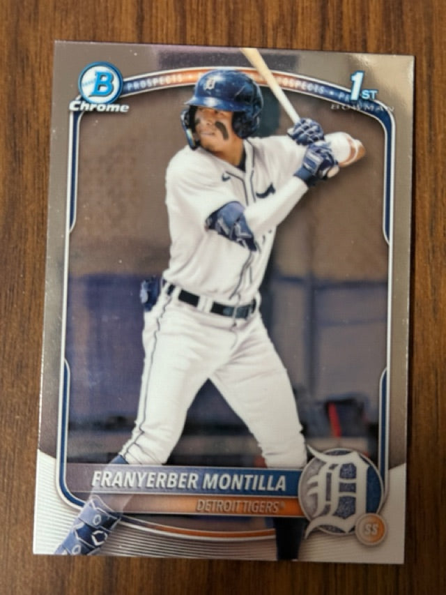 2025 Bowman Chrome Prospects | Franyerber Montilla
