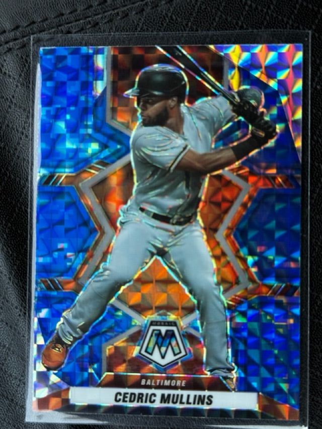 2022 Panini Mosaic - Blue Camo Mosaic | Cedric Mullins