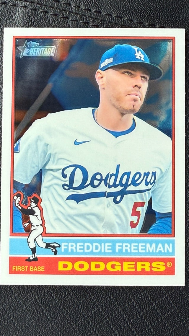 2025 Topps Heritage - Chrome | Freddie Freeman
