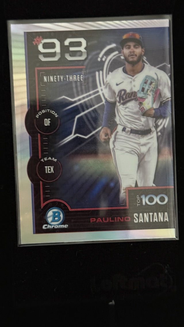 2025 Bowman Bowman Scouts Top 100 | Paulino Santana