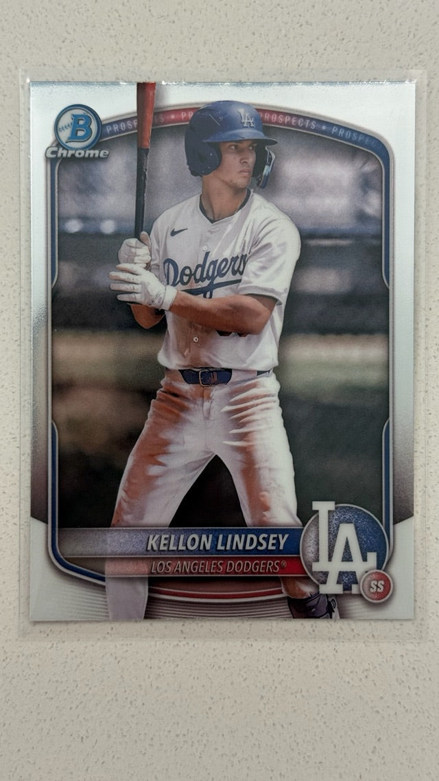 2025 Bowman Chrome Prospects | Kellon Lindsey