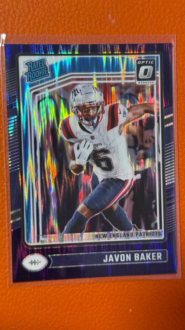 2024 Donruss Optic - Purple Shock | Javon Baker