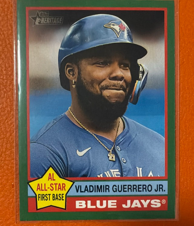 2025 Topps Heritage - Dark Green | Vladimir Guerrero Jr.