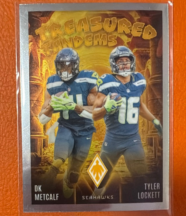 2024 Panini Phoenix - Treasured Tandems | DK Metcalf / Tyler Lockett