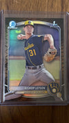 2025 Bowman Chrome Prospects Reptilian Refractor | Bishop Letson