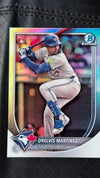 2025 Bowman Bowman Chrome Red Rookie Logo | Orelvis Martinez