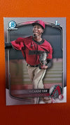 2025 Bowman Chrome Prospects Purple Refractor | Ricardo Yan
