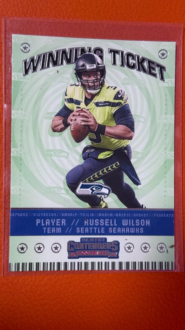 2020 Panini Contenders - Winning Ticket | Russell Wilson
