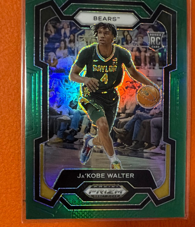 2023 Prizm Panini Prizm Draft Picks - Green | Ja'Kobe Walter