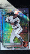 2025 Bowman Chrome Prospects Mojo Refractor | Aron Estrada