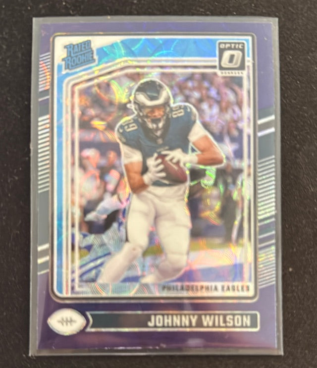 2024 Optic Donruss Optic - Purple Shock | Johnny Wilson