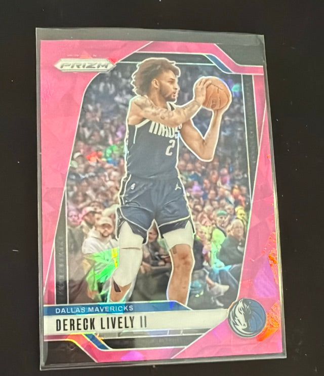 2024 Panini Prizm - Prizms Pink Ice | Dereck Lively II
