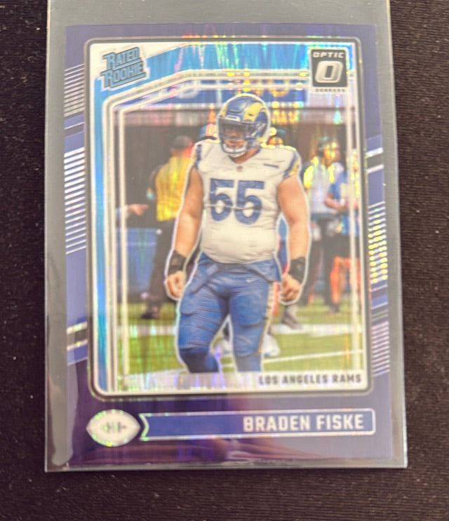 2024 Donruss Optic - Purple Shock | Braden Fiske