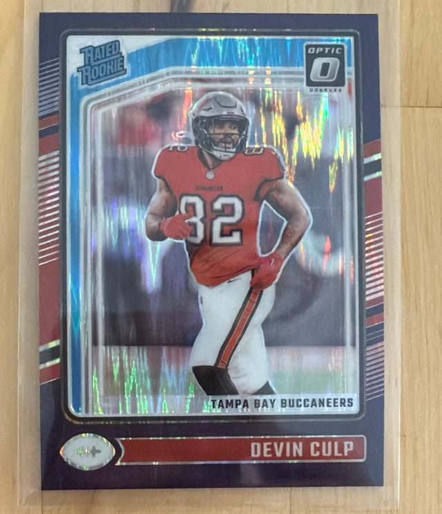 2024 Optic Donruss Optic - Purple Shock | Devin Culp