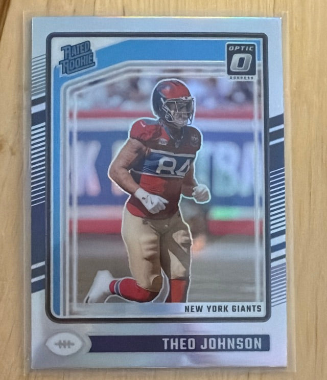 2024 Donruss Optic - Holo | Theo Johnson