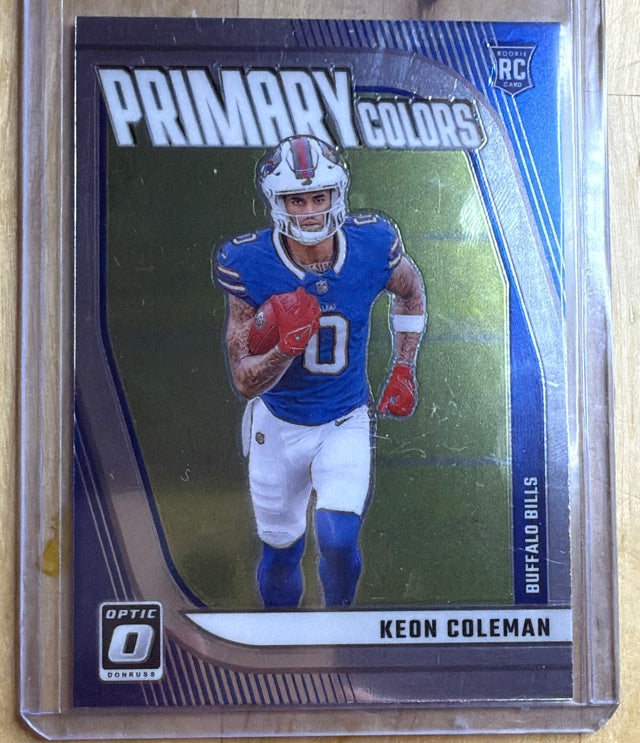 2024 Optic Donruss Optic - Rookie Primary Colors | Keon Coleman