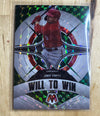 2022 Panini Mosaic - Will to Win Green Mosaic | Joey Votto