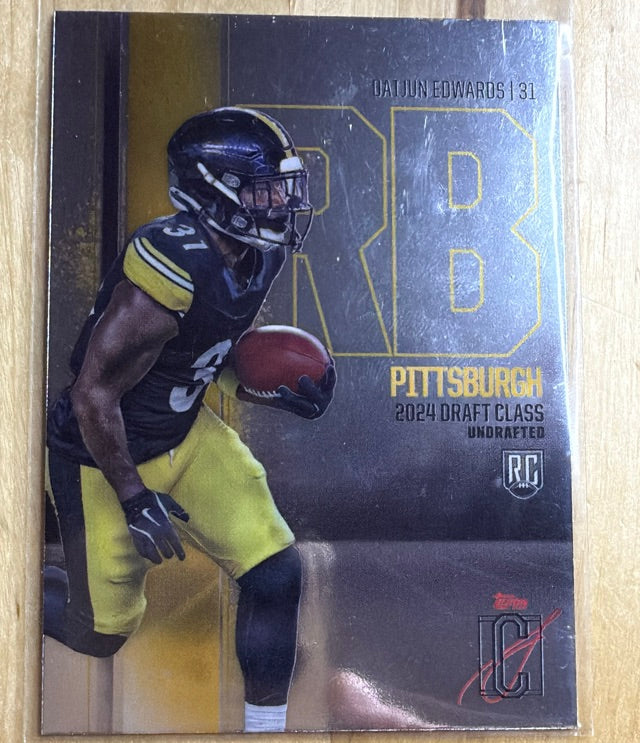 2024 Topps Signature Class - Base Rookies Chrome Variation | Daijun Edwards