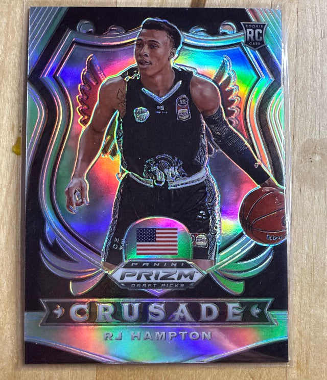 2020 Prizm Panini Prizm Draft Picks Collegiate - Silver | RJ Hampton