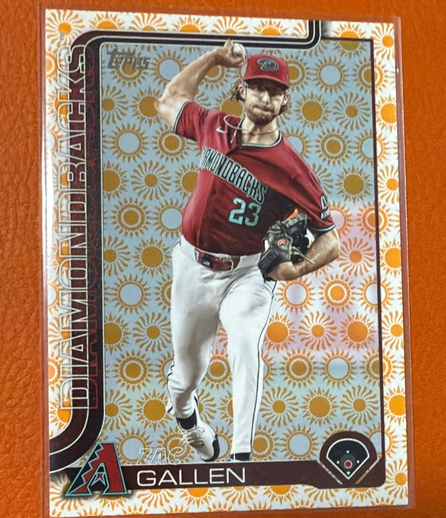 2025 Topps Holiday Sun | Zac Gallen
