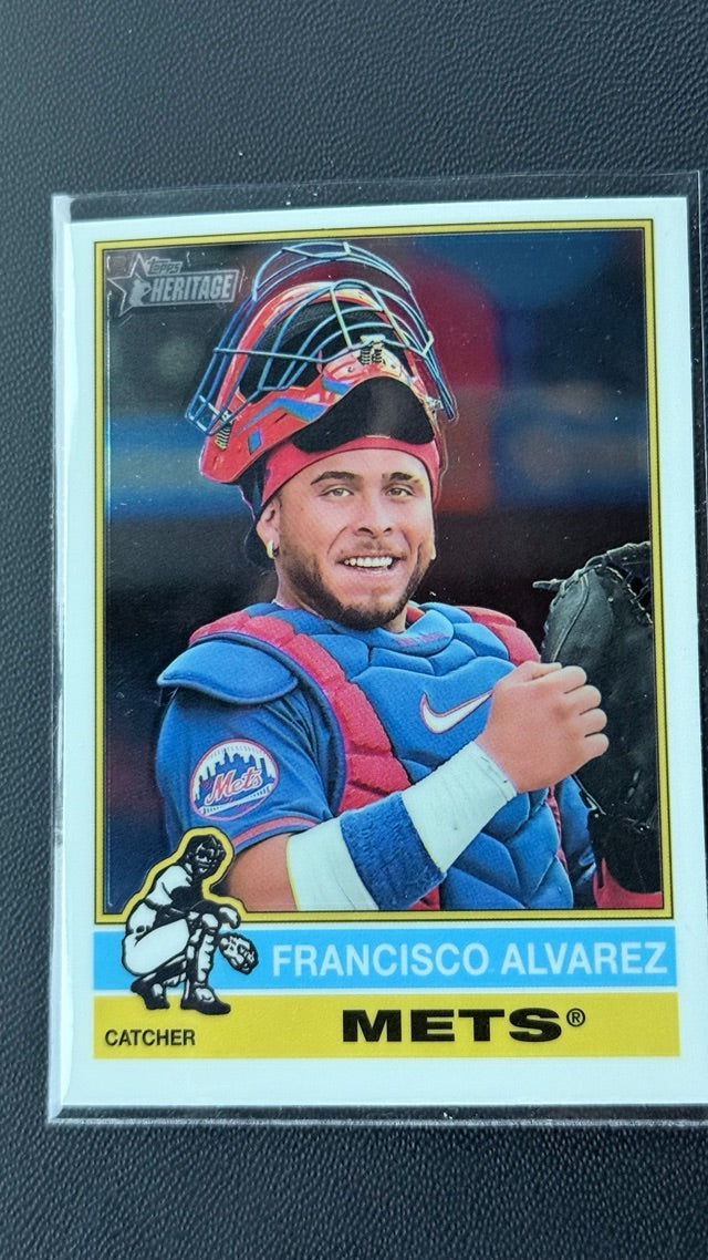 2025 Topps Heritage | Francisco Alvarez