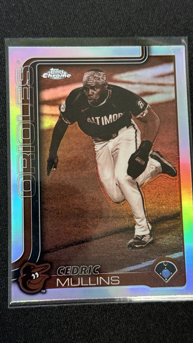 2025 Topps Chrome - Refractors | Cedric Mullins