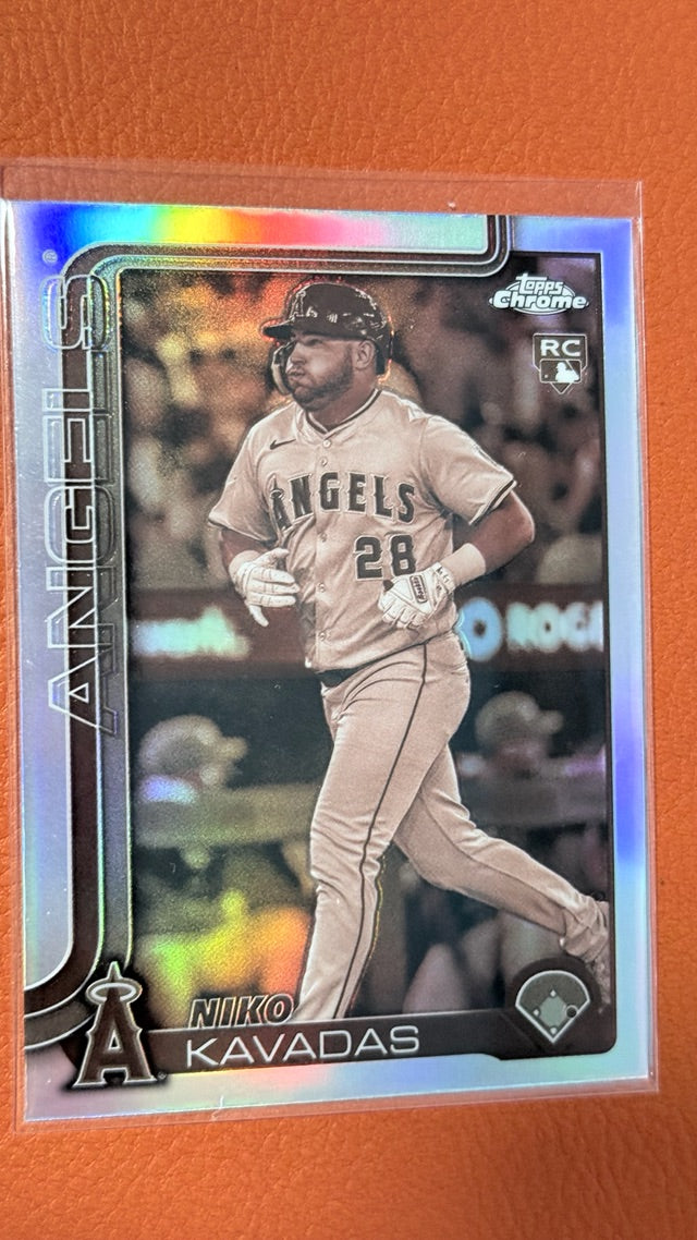 2025 Topps Chrome - Sepia Refractors | Niko Kavadas