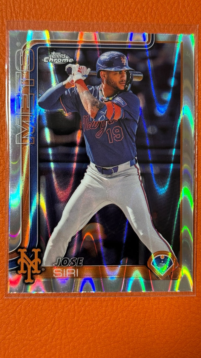 2025 Topps Chrome - Raywave Refractors | Jose Siri
