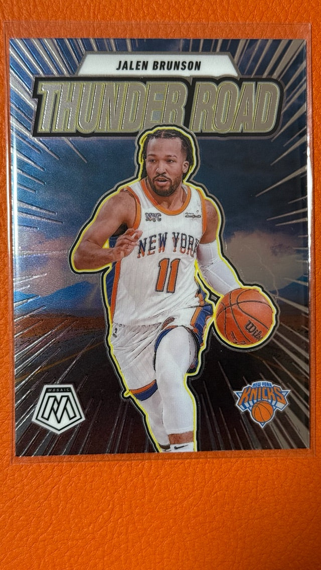 2024 Panini Mosaic - Thunder Road | Jalen Brunson