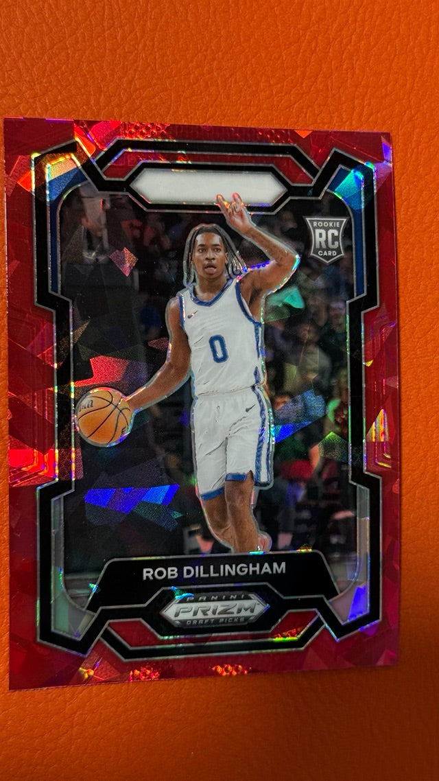 2024 Panini Prizm Draft Picks - Prizms Red Ice | Robert Dillingham