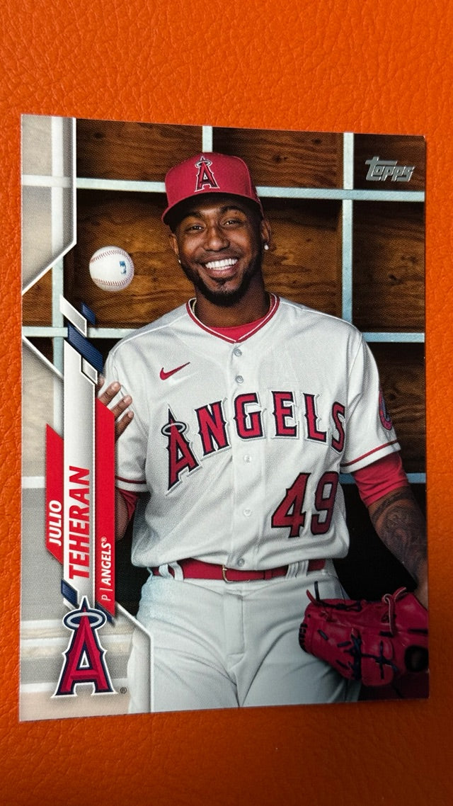 2020 Topps Chrome Update Sapphire Edition | Julio Teheran