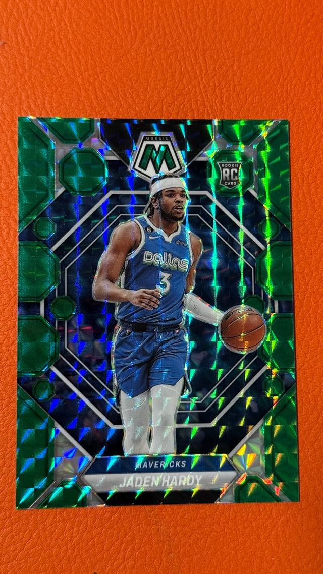 2022 Panini Mosaic - Green | Jaden Hardy