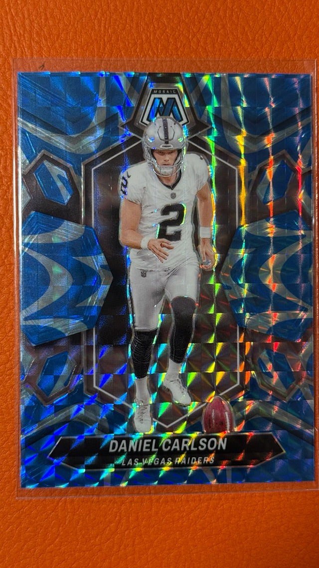 2024 Panini Mosaic - Mosaic Reactive Blue | Daniel Carlson