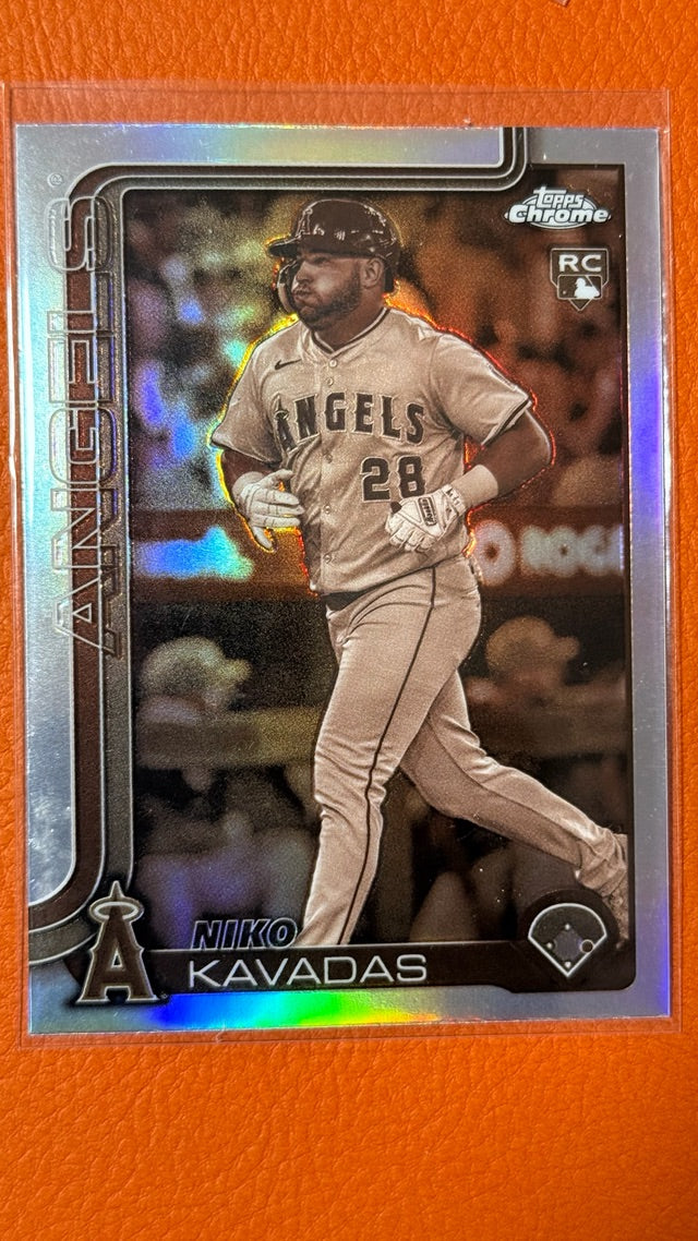 2025 Topps Chrome - Sepia Refractors | Niko Kavadas