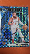2024 Panini Mosaic - Reactive Blue Mosaic | Jalen Brunson