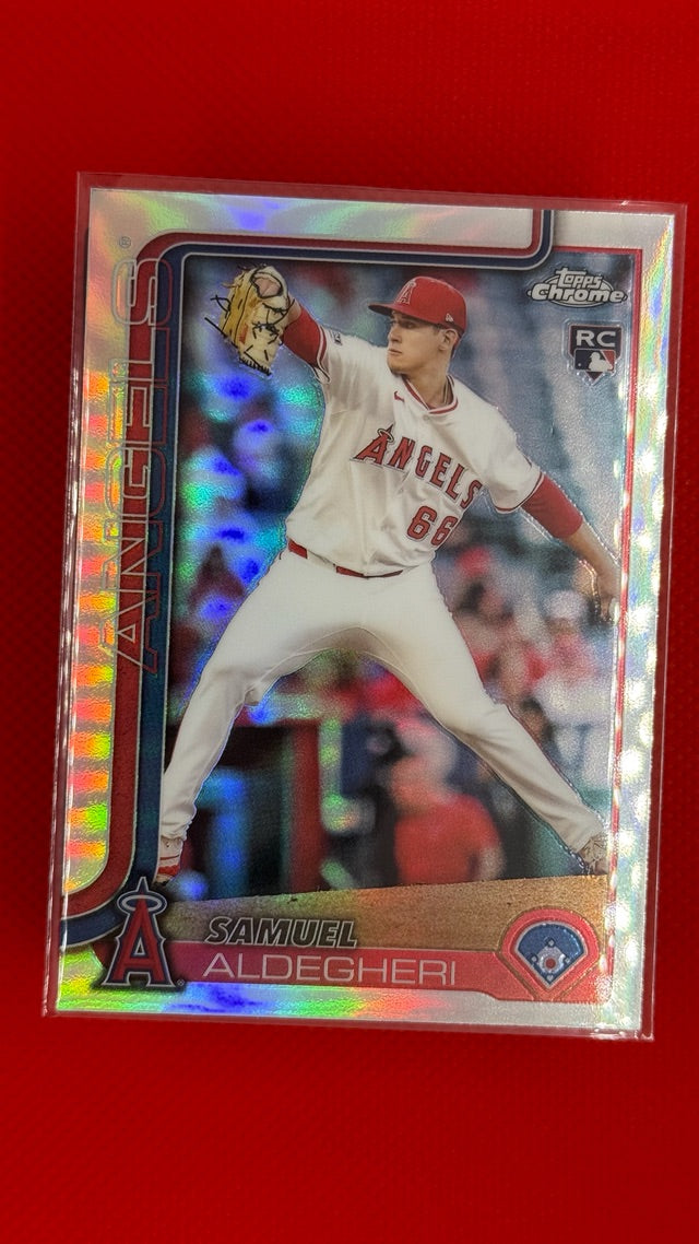 2025 Topps Chrome - Topps Refractors | Samuel Aldegheri
