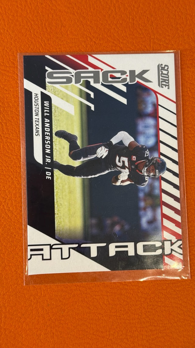 2025 Score Sack Attack | Will Anderson Jr.