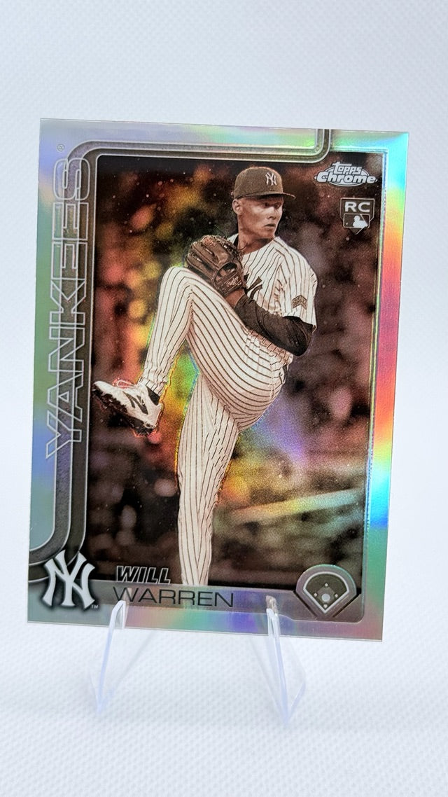 2025 Topps Chrome - Sepia Refractors | Will Warren