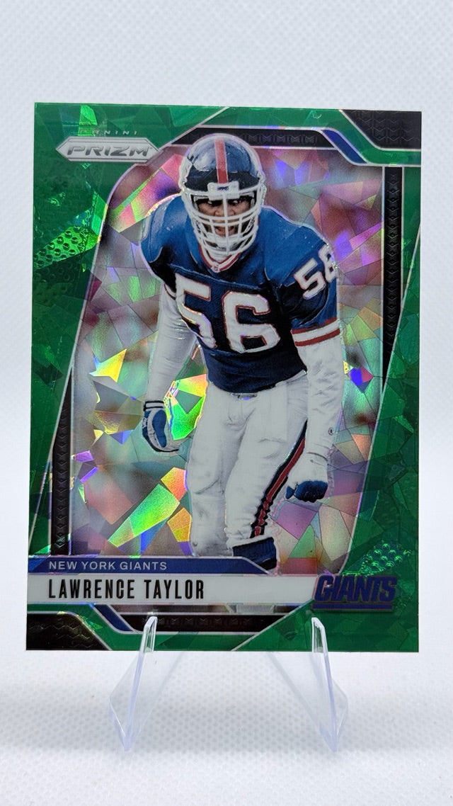 2024 Prizm Panini Prizm - Green Ice | Lawrence Taylor