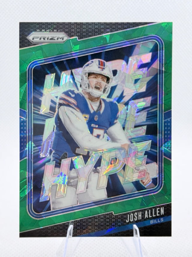 2024 Panini Prizm - Hype Green Ice Prizm | Josh Allen