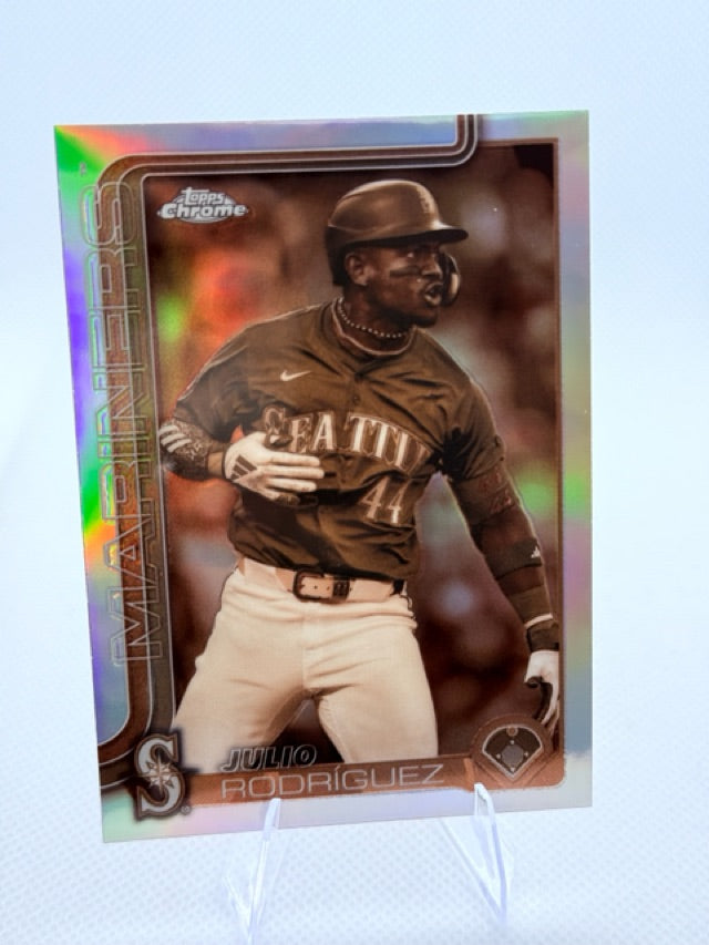 2025 Topps Chrome - Sepia Refractors | Julio RodrÃÂguez