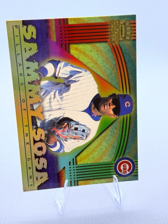 1999 1999 Pacific Crown Royale - Pillars of the Game | Sammy Sosa