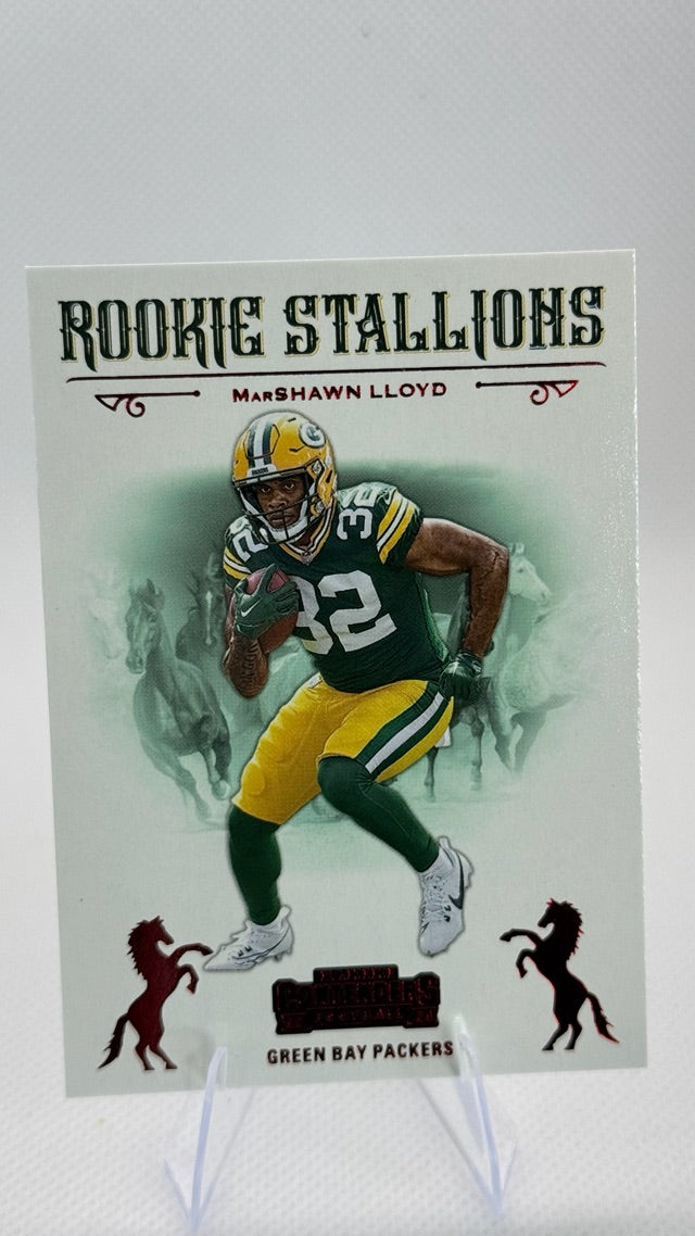 2024 Panini Contenders - Rookie Stallions Red | MarShawn Lloyd
